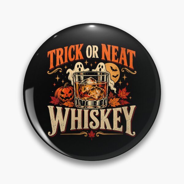 Artikelvorschau, Halloween-Drink für Frauen: Trick or Neat Whiskey entworfen und verkauft von SaboCollita.