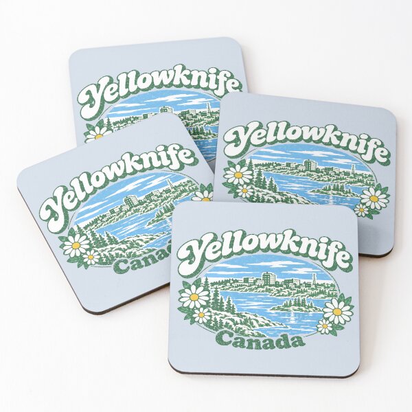 Item preview, Yellowknife Cute Groovy City designed and sold by HowToCanadian.
