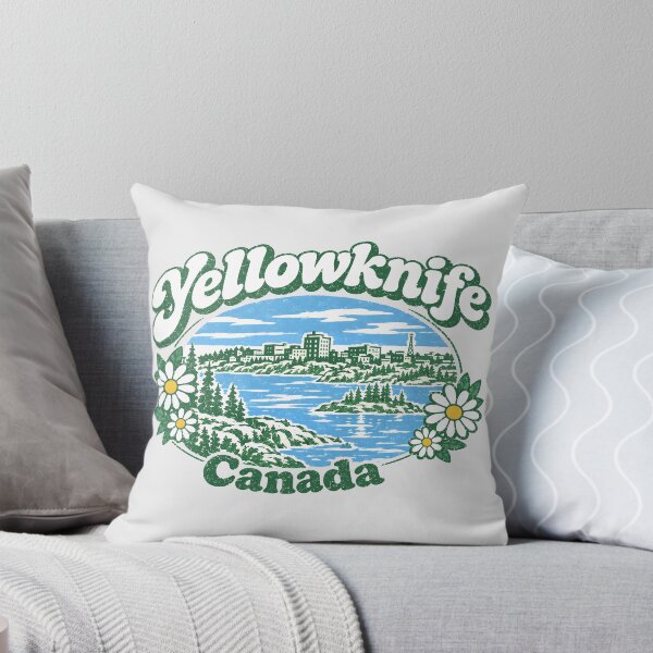 Item preview, Yellowknife Cute Groovy City designed and sold by HowToCanadian.
