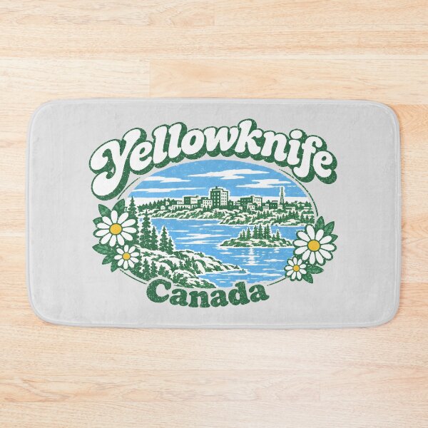 Item preview, Yellowknife Cute Groovy City designed and sold by HowToCanadian.