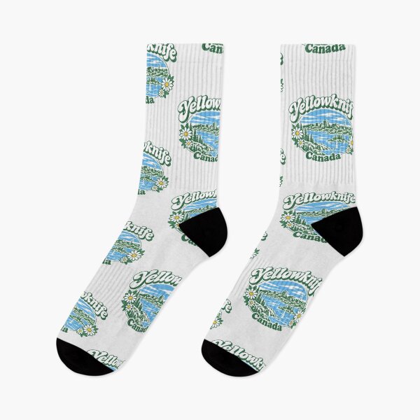 Item preview, Yellowknife Cute Groovy City designed and sold by HowToCanadian.