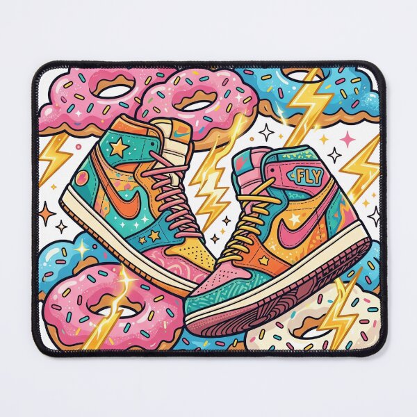 Item preview, Streetwear High Tops Amidst Sprinkled Donut Lightning designed and sold by vienaphi.