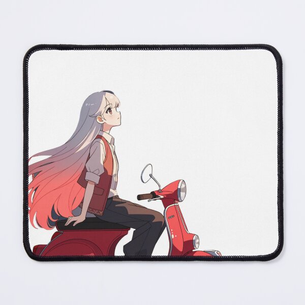 Item preview, Red Motobike Scooter Manga designed and sold by zangess1.
