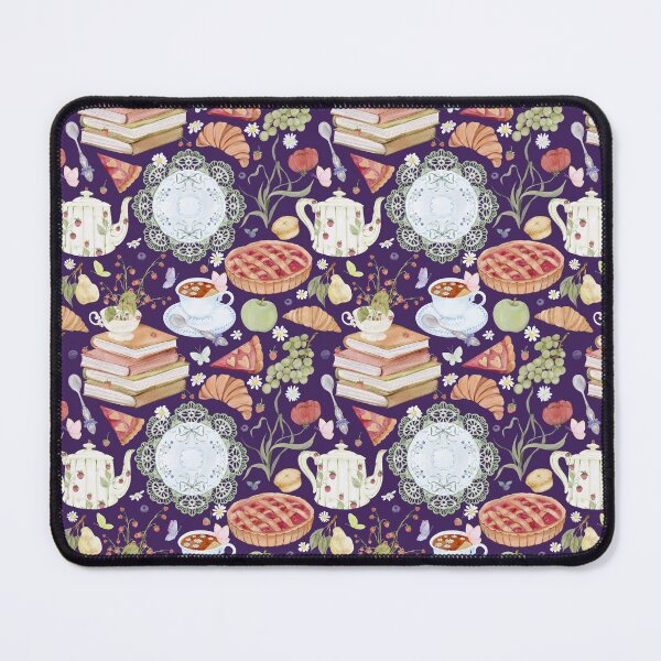 Item preview, English Tea Garden Watercolor Pattern designed and sold by Sagi Jane Art.