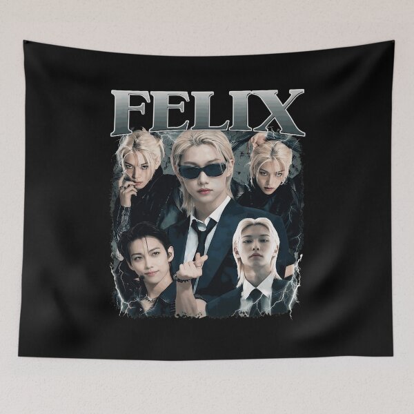 Item preview, Felix Stray Kids Retro Vintage Photo Collage  designed and sold by MalikHobb94818.