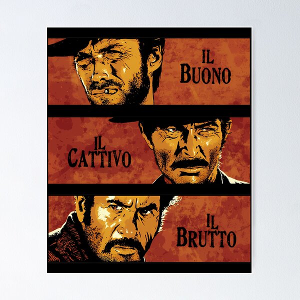 Item preview, The Good The Bad And The Ugly designed and sold by alaulmengodv.