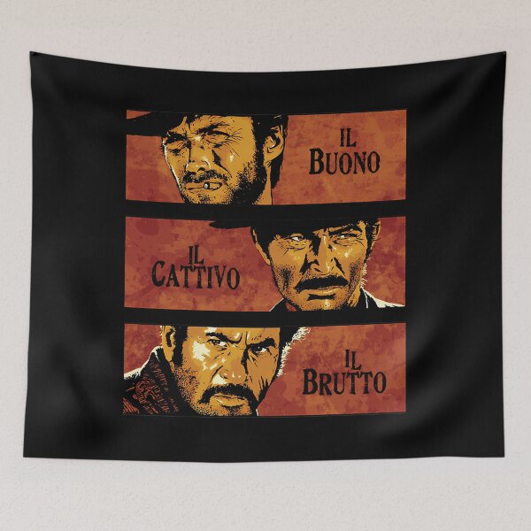 Item preview, The Good The Bad And The Ugly designed and sold by alaulmengodv.