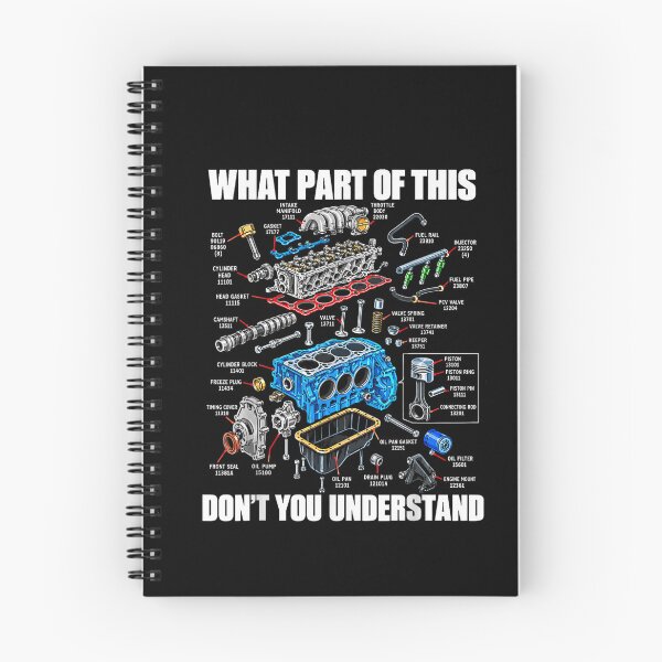 Item preview, What Part of This Don’t You Understand Engine Diagram designed and sold by SaboCollita.