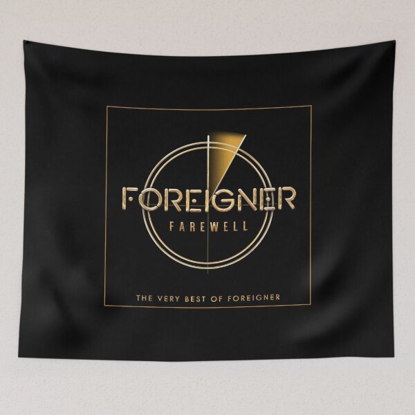 Item preview, FOREIGNER band designed and sold by KMBRstudioSg.