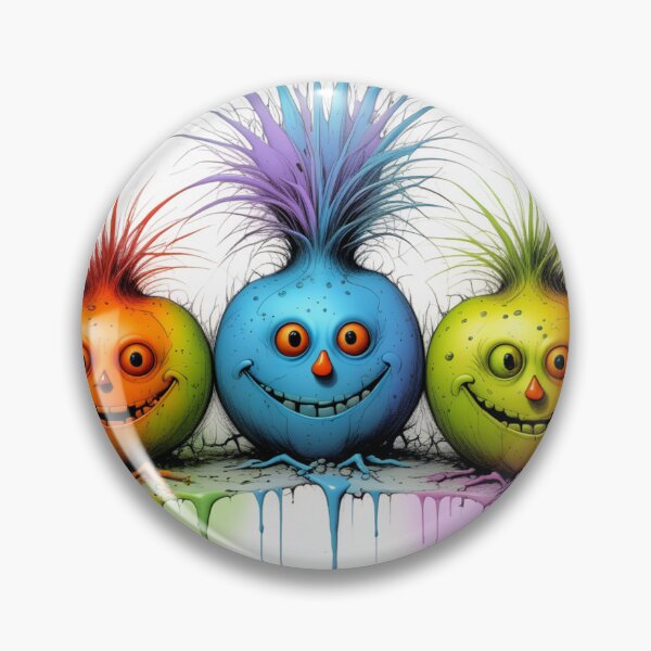 Item preview, Halloween Smiley Monsters designed and sold by Pixicato.