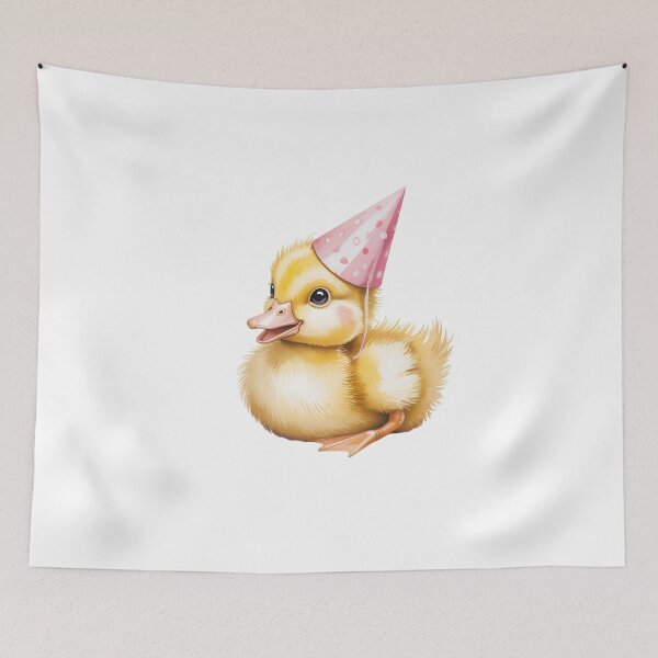 Item preview, Cute Pink Party Duckling Birthday Celebration Cute Baby Duck designed and sold by Celebrate & Sparkle.