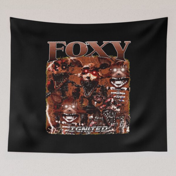 Item preview, Foxy Ignited Horror Game Animatronic Tee designed and sold by SeanThoma82727.