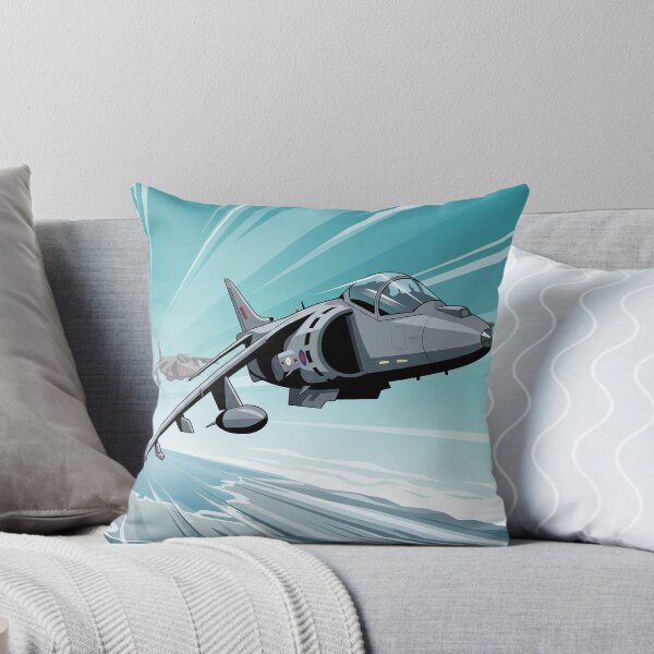 Item preview, BAe Harrier Banking Vector Illustration designed and sold by Airpower Art.