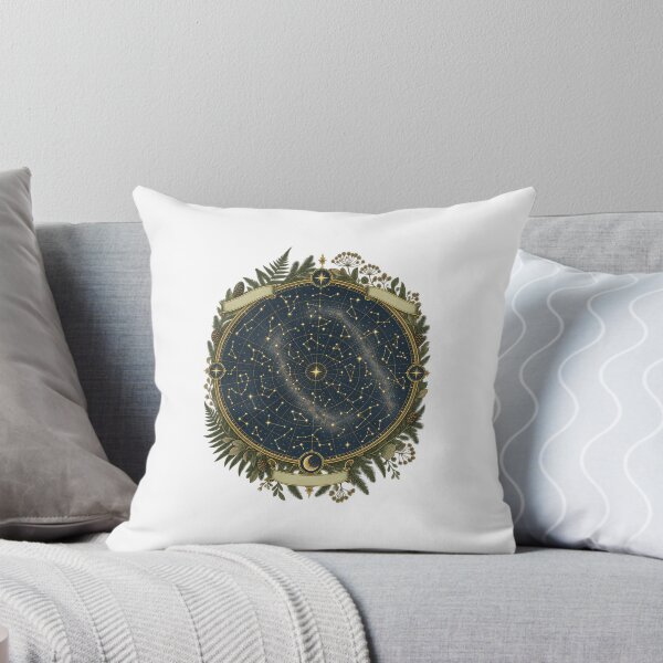 Item preview, Constellation Star Chart | Celestial Botanical Art | Stargazer Gift designed and sold by Brackenlume Studio.