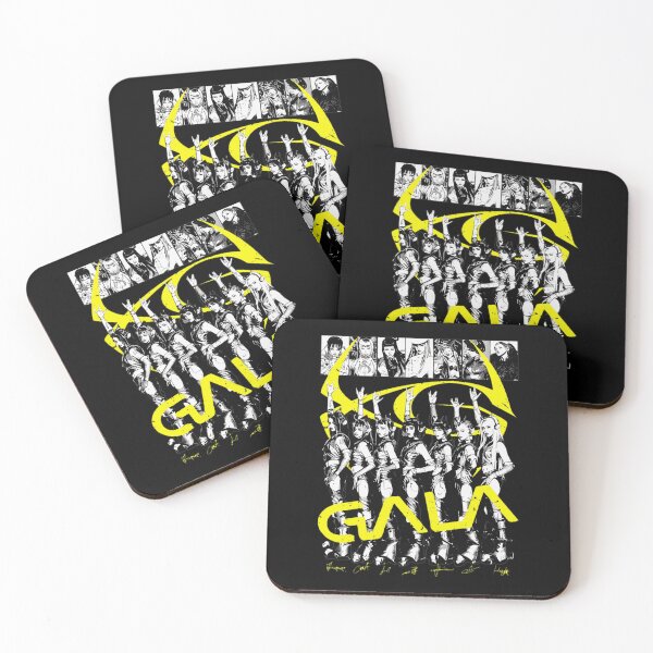 Item preview, GALA Retro Group Portrait Yellow Text  designed and sold by JuliaWrig40293.