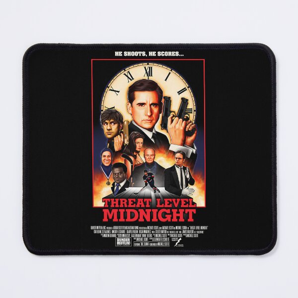 Item preview, Threat Level Midnight designed and sold by alaulmengodv.