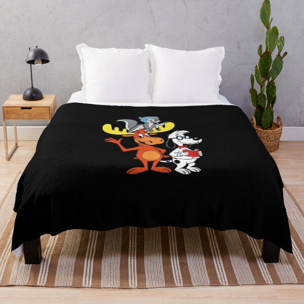 Item preview, Cartoon Moose & Clever Dog Team Vintage Graphic Tee #6531 designed and sold by shawn-muse.