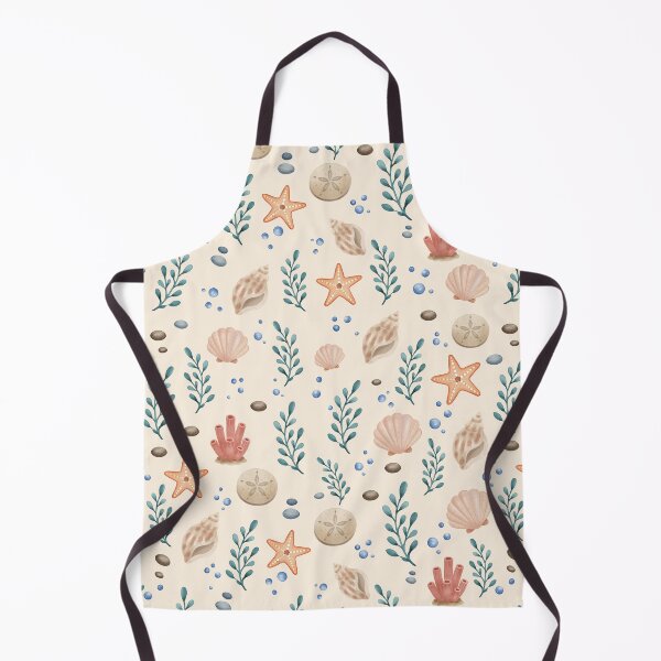 Item preview, Copy of Starfish Sand Dollar Coastal Seamless Pattern designed and sold by SheHood.