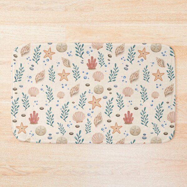 Item preview, Copy of Starfish Sand Dollar Coastal Seamless Pattern designed and sold by SheHood.