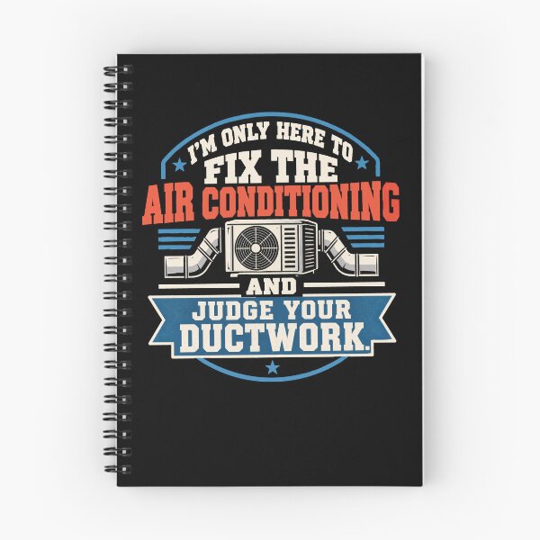 Item preview, I’ only here to fix the air conditioning and judge your ductwork, gift for HVAC tech designed and sold by AW2 Designs.