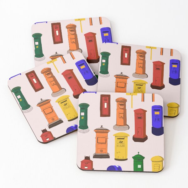 Item preview, Colourful Postboxes from All over the World designed and sold by Liliaphylla.