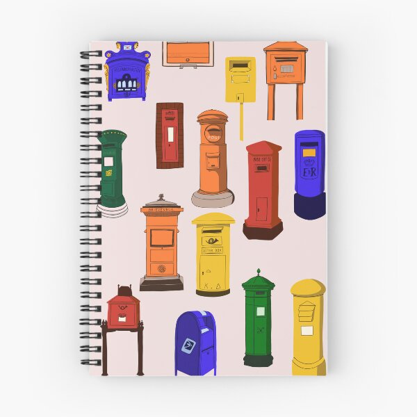 Item preview, Colourful Postboxes from All over the World designed and sold by Liliaphylla.