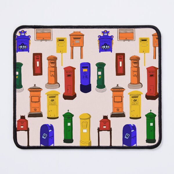 Item preview, Colourful Postboxes from All over the World designed and sold by Liliaphylla.