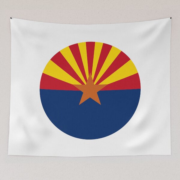 Item preview, Arizona Circle Flag Moving Away Gift, Homesick AZ Present designed and sold by shitpostee.