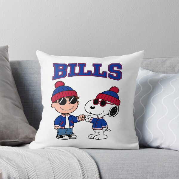 Item preview, Charlie Brown & Snoopy Buffalo Bills Football Retro F314 designed and sold by GLUVY-THEME.