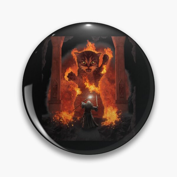 Item preview, Fiery Kitten vs Wizards Confrontation Underworld designed and sold by Beschoshop.