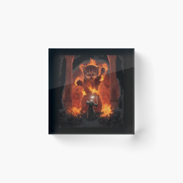 Item preview, Fiery Kitten vs Wizards Confrontation Underworld designed and sold by Beschoshop.