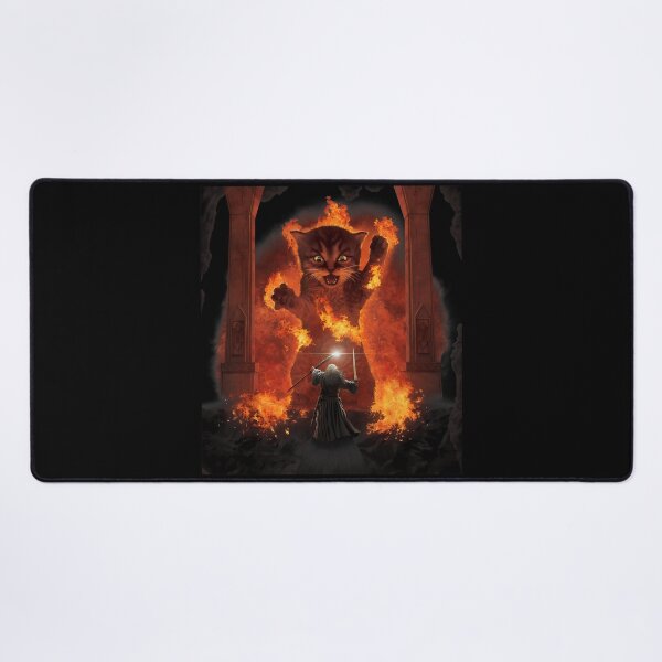 Item preview, Fiery Kitten vs Wizards Confrontation Underworld designed and sold by Beschoshop.