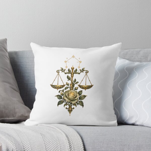 Item preview, Libra Zodiac Botanical | Celestial Star Sign Art | Libra Birthday Gift designed and sold by Brackenlume Studio.