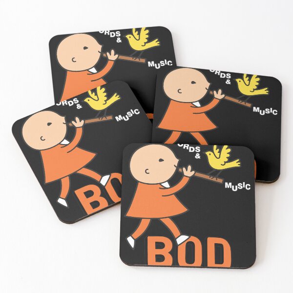 Item preview, Vintage BOD Words & Music Flute Bird Art designed and sold by DIANELEMSTER.