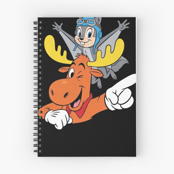 Item preview, Flying Squirrel & Moose Cartoon Duo Retro Tee #3415 designed and sold by shawn-muse.