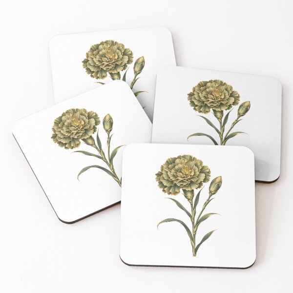 Item preview, January Birth Flower | Carnation Botanical Art | January Birthday Gift designed and sold by Brackenlume Studio.