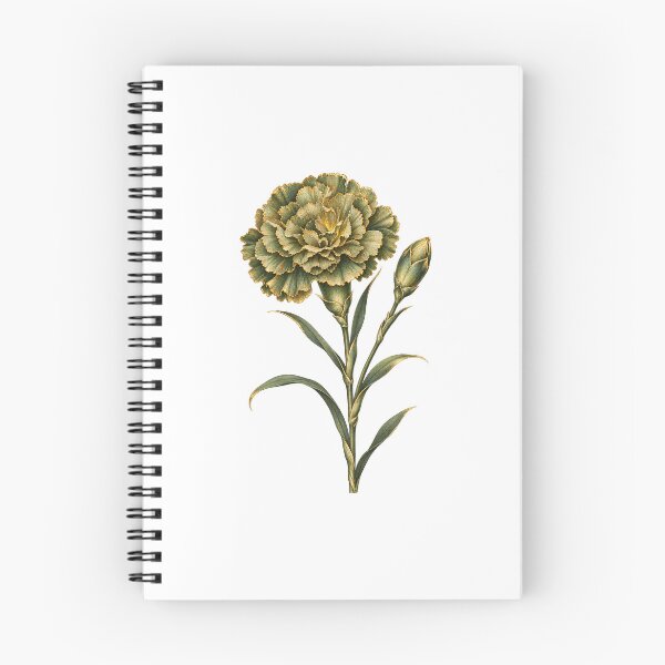 Item preview, January Birth Flower | Carnation Botanical Art | January Birthday Gift designed and sold by Brackenlume Studio.