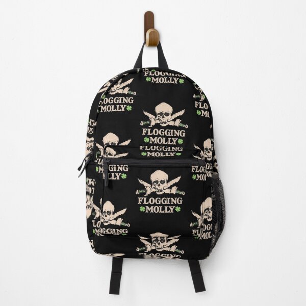 Item preview, Flogging Mollys Skull Swordss Clovers designed and sold by Beschoshop.
