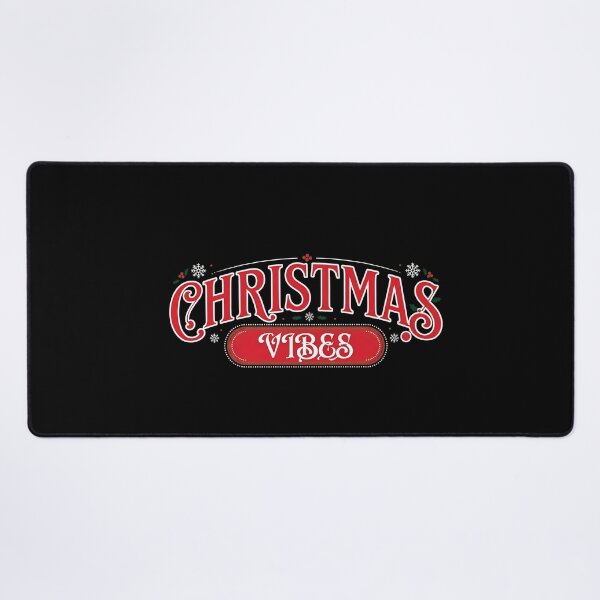 Item preview, Christmas Vibes Collegiate Distressed Text designed and sold by CarmelReichert.