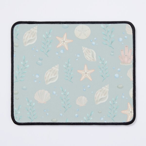 Item preview, Starfish Sand Dollar Coastal Seamless Pattern designed and sold by SheHood.