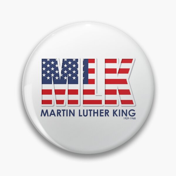 Artikelvorschau, MLK Amerikanische Flagge Martin Luther King Bürgerrechtsgrafik entworfen und verkauft von Minem39.