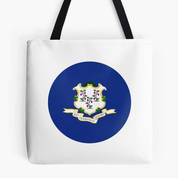 Item preview, Connecticut Circle Flag Moving Away Gift, Homesick CT Present designed and sold by shitpostee.
