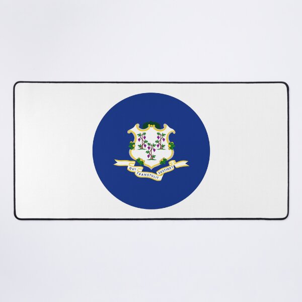 Item preview, Connecticut Circle Flag Moving Away Gift, Homesick CT Present designed and sold by shitpostee.