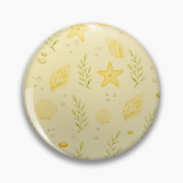 Item preview, Starfish Sand Dollar Coastal Seamless Pattern designed and sold by SheHood.