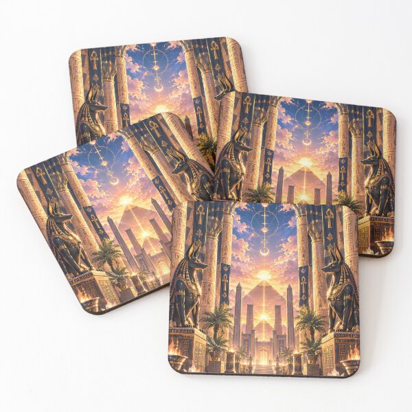 Item preview, Ancient Egypt Anubis Magical View designed and sold by Helmy Dream.