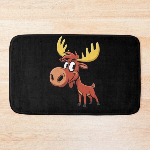 Item preview, Cute Cartoon Moose Big Eyes Vintage Style Tee #3752 designed and sold by shawn-muse.