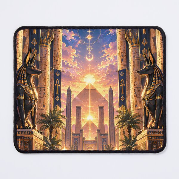 Item preview, Ancient Egypt Anubis Magical View designed and sold by Helmy Dream.