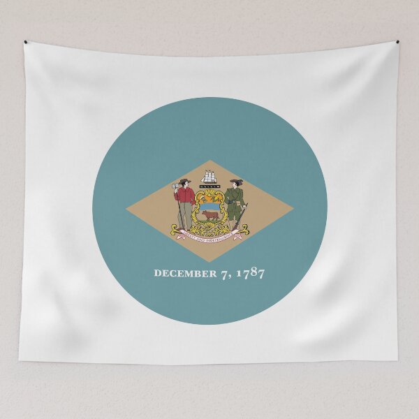 Item preview, Delaware Circle Flag Moving Away Gift, Homesick DE Present designed and sold by shitpostee.