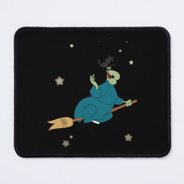 Item preview, Flying Witch on Broom in Starrys Night designed and sold by Beschoshop.