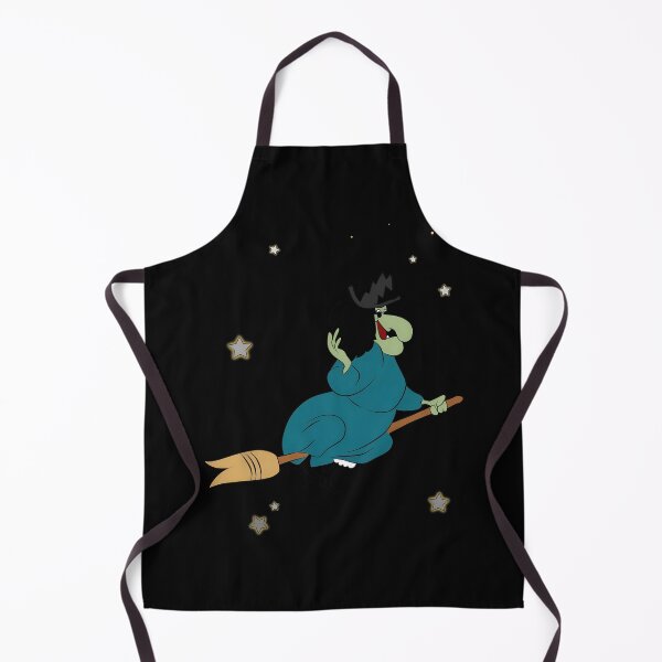 Item preview, Flying Witch on Broom in Starrys Night designed and sold by Beschoshop.